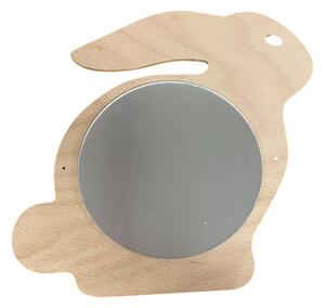 Funlife Zrkadlo do izbičky sediaci králik 25 x 23 cm