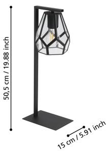 Eglo 43646 - Stolná lampa MARDYKE 1xE27/40W/230V