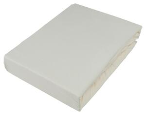 NAPÍNACIA PLACHTA NA BOXSPRIN, džersej, béžová, 90/220 cm Novel - Obliečky & plachty