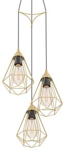 Eglo 43683 - Luster na lanku TARBES 3xE27/60W/230V