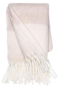 Cozy Living Bytové Doplnky - Mathea Throw Striped Cloud Pink Cozy Living - Lampemesteren
