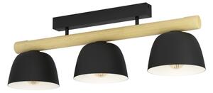 Eglo 43738 - Prisadený luster SHERBURN 3xE27/40W/230V