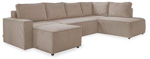 SEDACIA SÚPRAVA, textil, taupe MID.YOU - Sedačky, Online Only