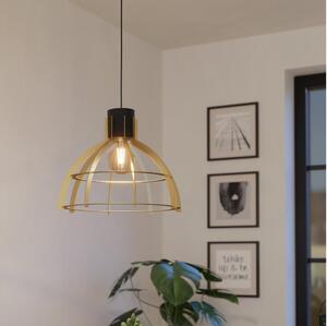 Eglo 43767 - Luster na lanku STILLINGTON 1xE27/40W/230V zlatá