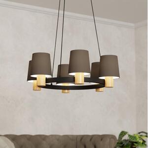 Eglo 43781 - Luster na lanku EDALE 6xE27/40W/230V