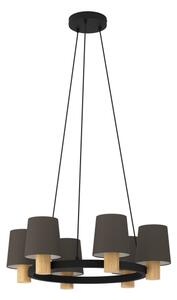 Eglo 43781 - Luster na lanku EDALE 6xE27/40W/230V