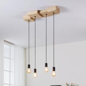 Eglo 43799 - Luster na lanku HALKIN 4xE27/40W/230V