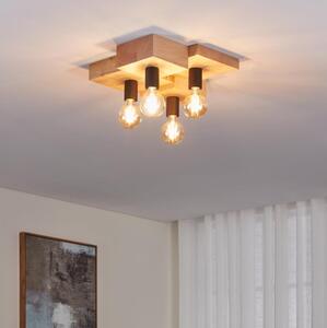 Eglo 43798 - Stropné svietidlo HALKIN 4xE27/40W/230V
