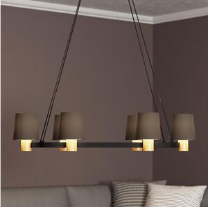 Eglo 43782 - Luster na lanku EDALE 6xE27/40W/230V