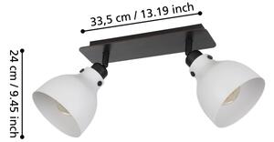 Eglo 43828 - Bodové svietidlo MATLOCK 2xE27/40W/230V