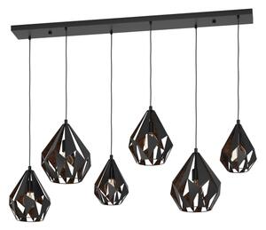 Eglo 43846 - Luster na lanku CARLTON 6xE27/40W/230V