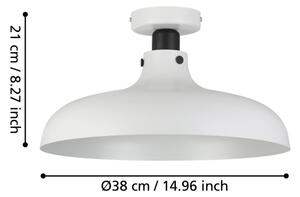Eglo 43842 - Stropné svietidlo MATLOCK 1xE27/40W/230V