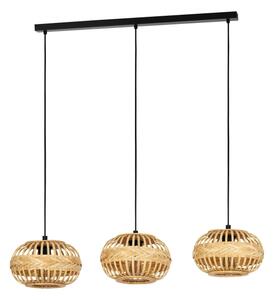 Eglo 43863 - Luster na lanku AMSFIELD 3xE27/40W/230V