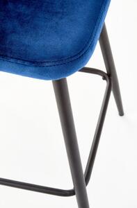 HALMAR Barová stolička Ivy6 tmavomodrá