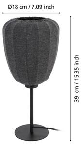 Eglo 43946 - Stolná lampa BARLASTON 1xE27/40W/230V