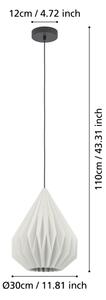 Eglo 43932 - Luster na lanku MINTING 1xE27/25W/230V pr. 31 cm