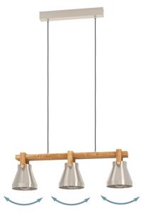 Eglo 43952 - Luster na lanku CAWTON 3xE27/40W/230V