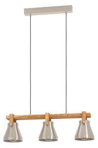 Eglo 43952 - Luster na lanku CAWTON 3xE27/40W/230V