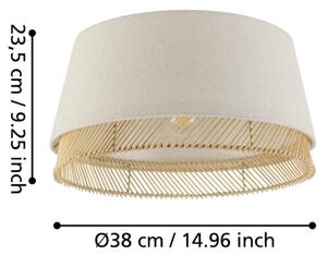 Eglo 43974 - Stropné svietidlo TABLEY 1xE27/40W/230V