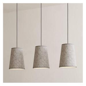 Eglo 43985 - Luster na lanku ALSAGER 3xE27/40W/230V šedá