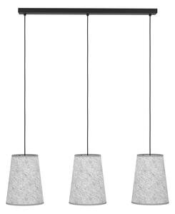 Eglo 43985 - Luster na lanku ALSAGER 3xE27/40W/230V šedá