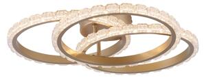 JUST LIGHT. 14734-60 - LED Stropné svietidlo GLITRA LED/37W/230V pr. 50 cm zlaté