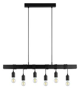 Eglo 44062 - Závesný luster TOWNSHEND 6xE27/60W/230V