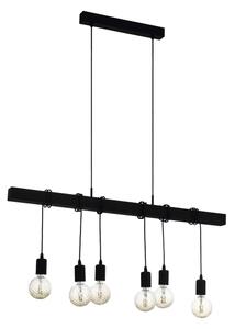 Eglo 44062 - Závesný luster TOWNSHEND 6xE27/60W/230V