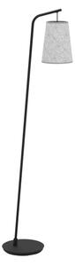 Eglo 43987 - Stojacia lampa ALSAGER 1xE27/40W/230V šedá