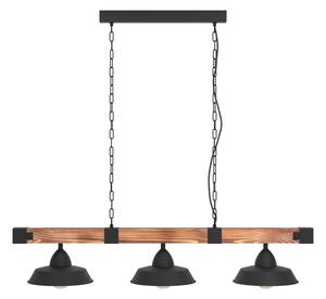 Eglo 49685 - Luster na reťazi OLDBURY 3xE27/60W/230V