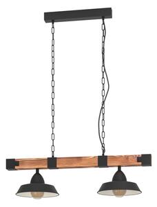Eglo 44085 - Luster na reťazi OLDBURY 2xE27/60W/230V