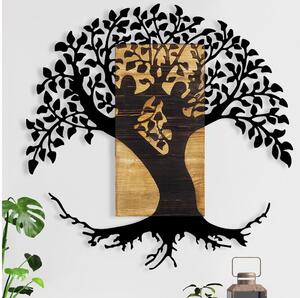 Asir Nástenná dekorácia 89x90 cm strom drevo/kov AS1714 + záruka 3 roky zadarmo