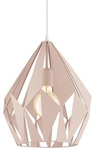 EGLO 49024 - Luster na lanku CARLTON-P 1xE27/60W/230V