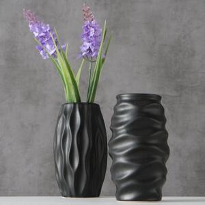 DekorStyle Váza Janina čierna