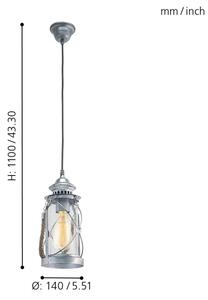 Eglo 49214 - Luster VINTAGE 1xE27/60W/230V
