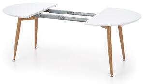 Jedálenský stôl IDWORD dub medový/biela