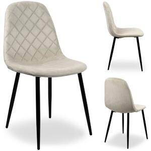 TZB Čalúnená designová stolička ForChair III béžová
