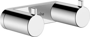 Hansgrohe AddStoris S - Dvojitý háčik na uterák, chróm 41785000