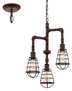 Eglo 49808 - Luster na reťazi PORT SETON 3xE27/60W