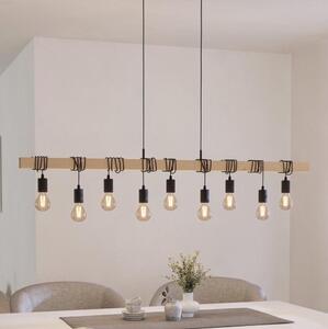 Eglo 49744 - Luster na lanku TOWNSHEND 9xE27/60W/230V