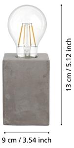 Eglo 49812 - Stolná lampa PRESTWICK 1xE27/60W