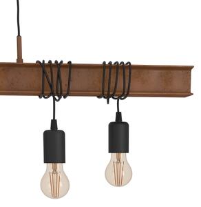 Eglo 49859 - Luster na lanku TOWNSHEND 4 6xE27/60W/230V
