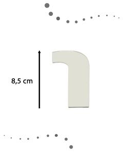 IKO Nástenné hodiny veľké 80-120cm - strieborné