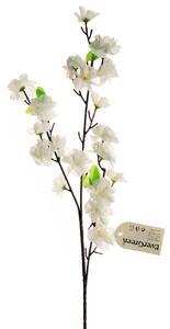 Umelá Sakura, 3 výhonky, v. 66 cm, biela