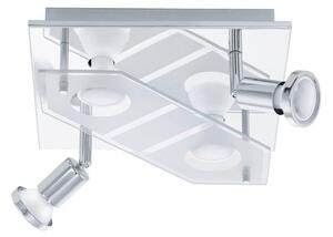 Eglo 75379 - LED RGBW Stmievateľné bodové svietidlo CABO-C 4xGU10/4W/230V + DO