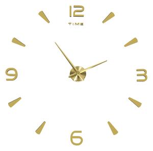 IKO Nástenné hodiny veľké 80-120cm - zlaté
