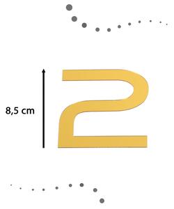 IKO Nástenné hodiny veľké 80-120cm - zlaté