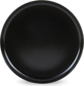 Konsimo Jídelní sada talířů pro 6 osob VICTO 18 ks bílá/šedá/černá III