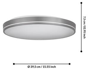 Eglo 75705 - LED Stmievateľné stropné svietidlo LED/22W/230V 3000-6500K + DO