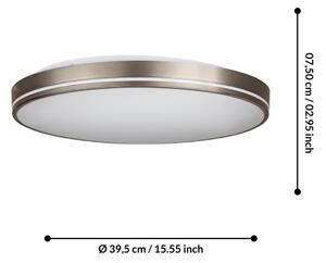 Eglo 75707 - LED Stmievateľné stropné svietidlo LED/22W/230V 3000-6500K + DO